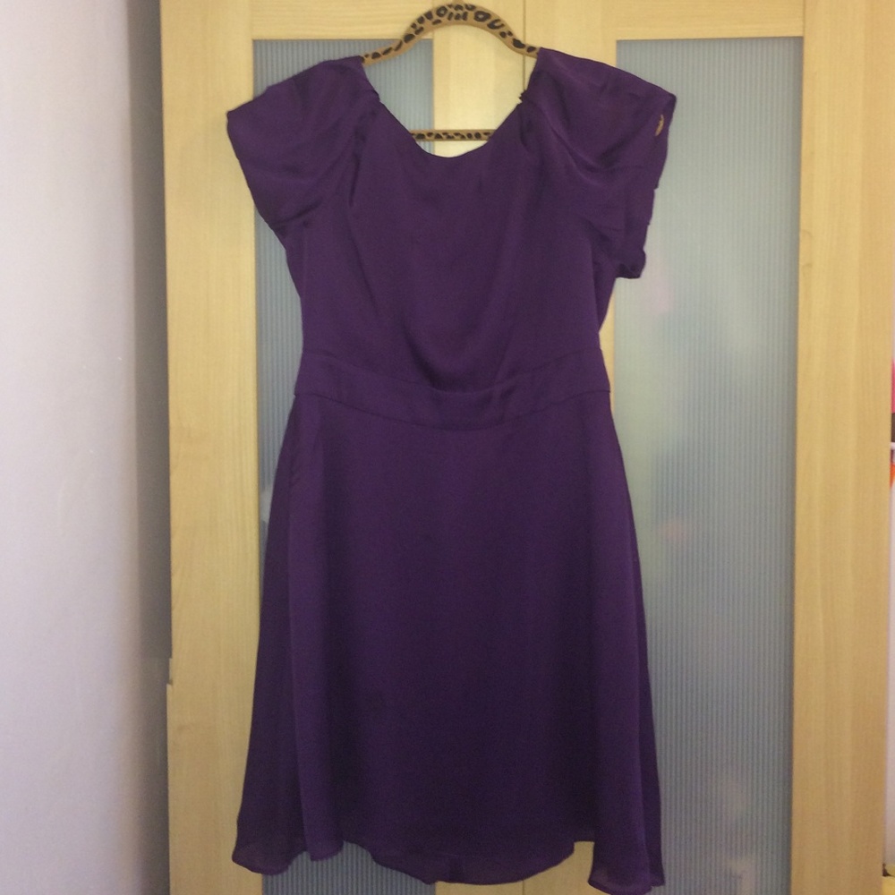 BCBG backless dress